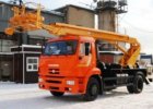 Автогидроподъёмник ПСС-131.22Э (АПТ-22) на шасси -43253